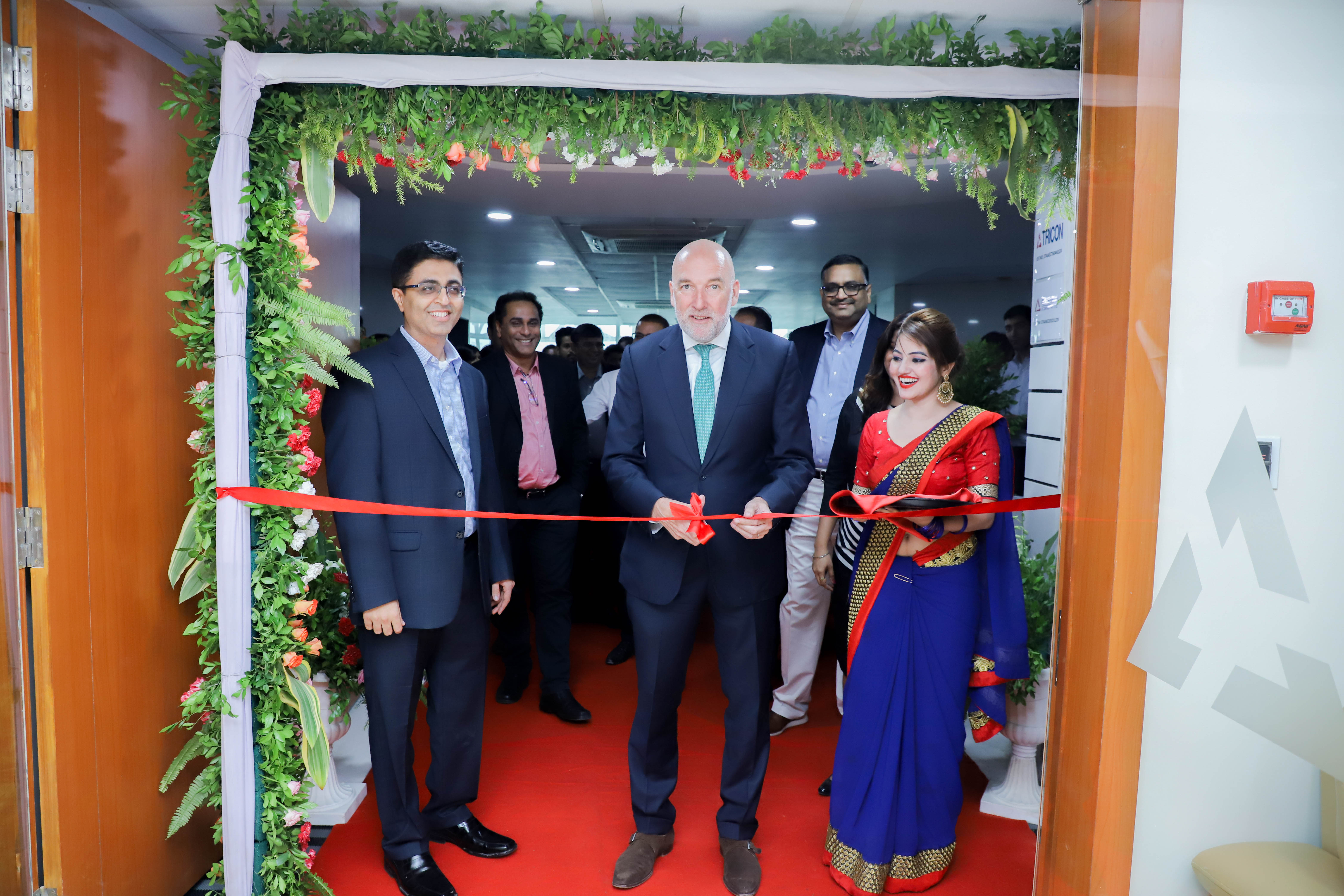 Opening ceremony for Tricon new India office