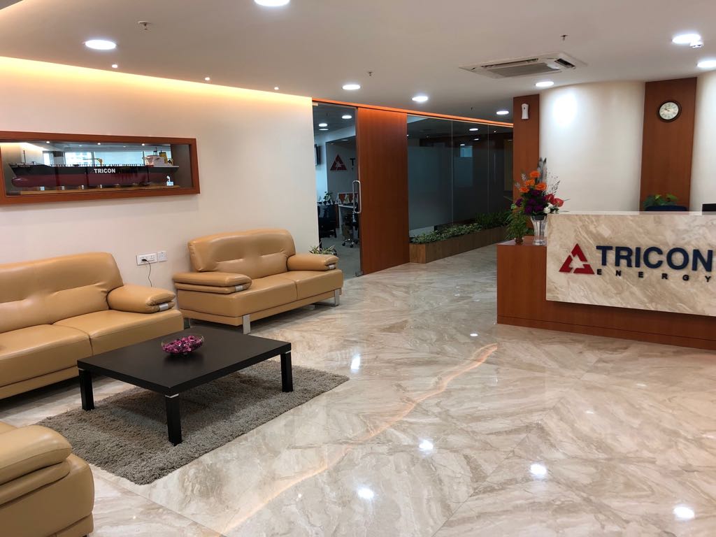 Tricon Energy new India office reception